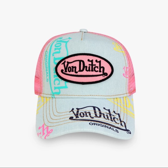 Denim Trucker Hat 
